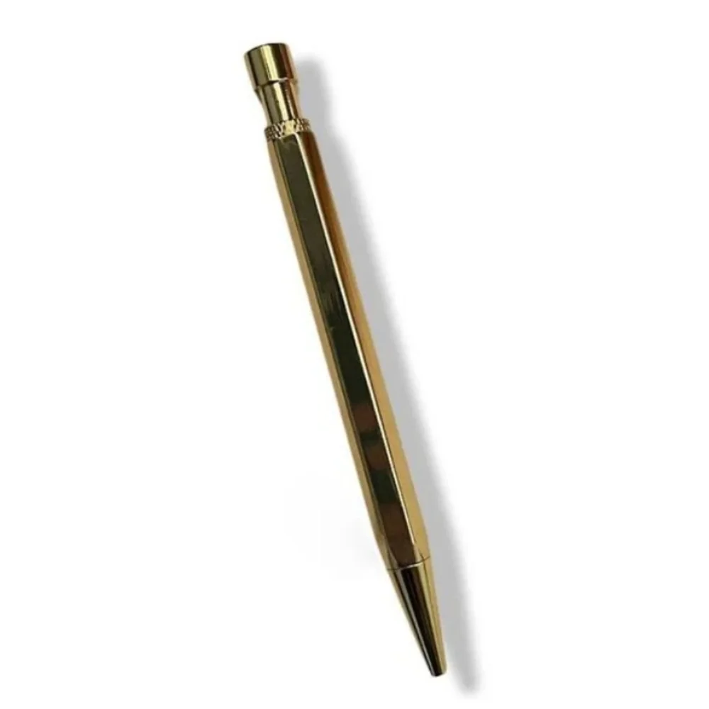 ❤️BUY 2 GET 1 FREE Retractable Gold Brass Pen, Retail Price $16.95 USD